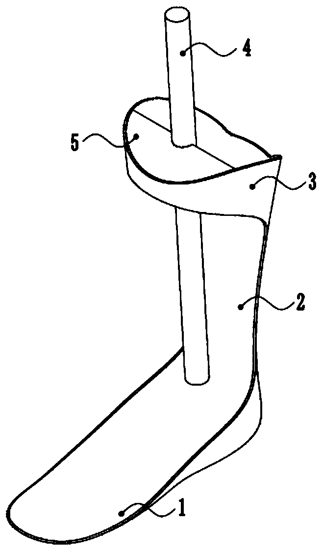 Manufacturing method of ankle-foot orthosis based on 3D printing technology