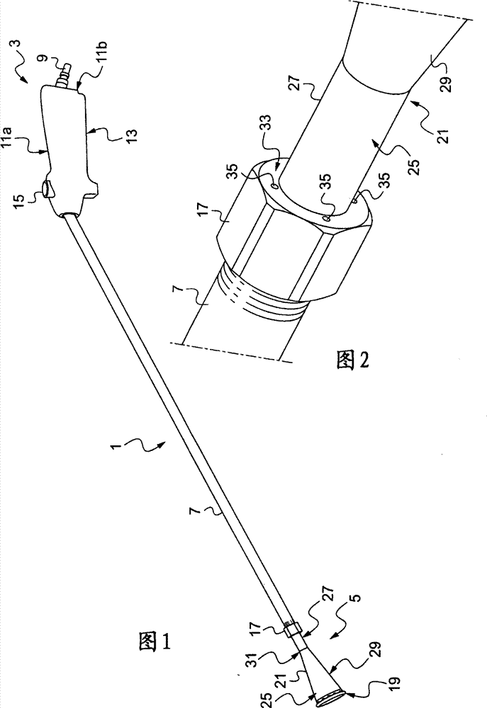 Handtool with improved gas combustion