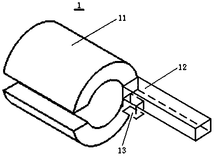 Wing connecting device, wing and aircraft