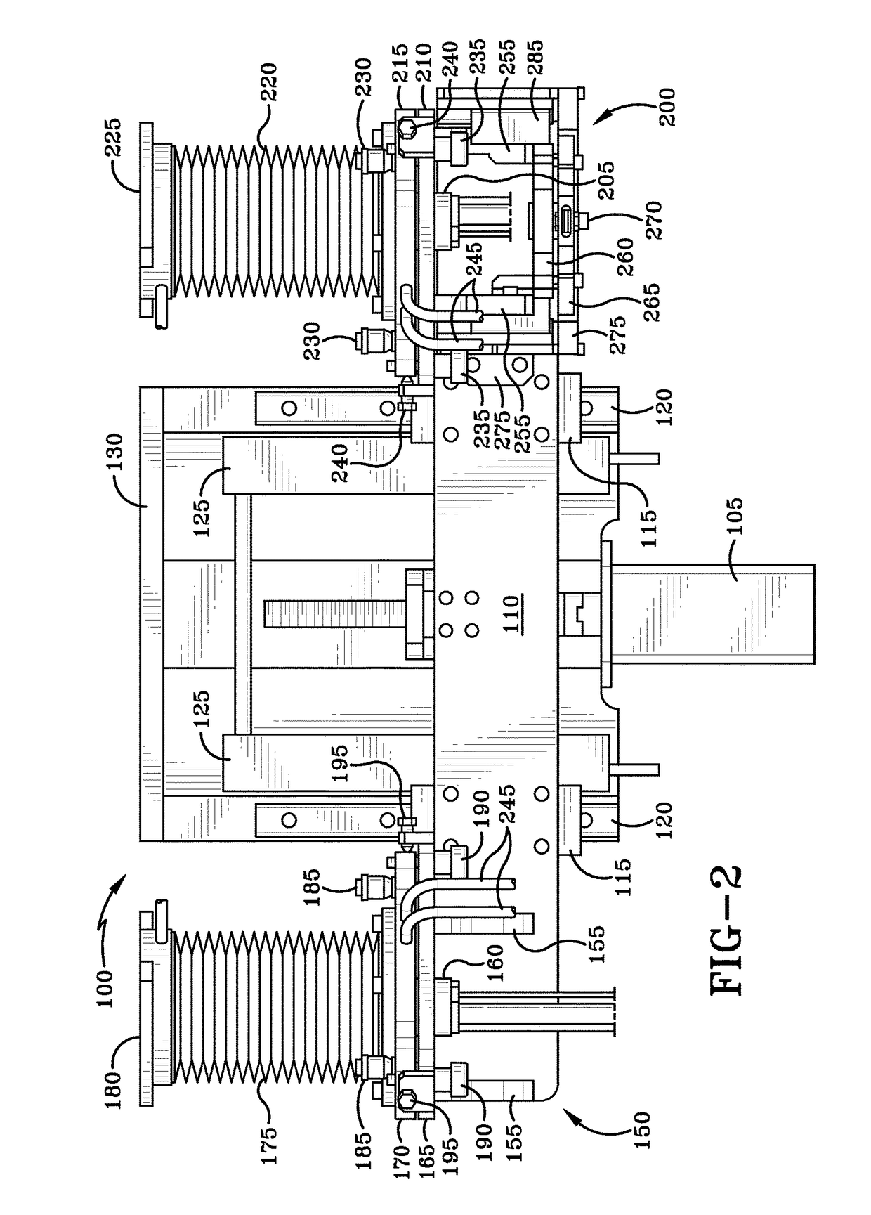 Variable adjustment for precise matching of multiple chamber cavity housings