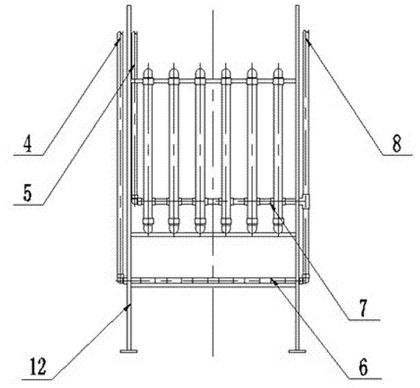 Aeration system of MBR (Membrane Bio-Reactor) membrane module and control method of aeration system