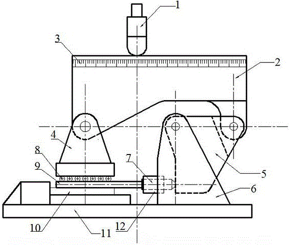 A loading test device