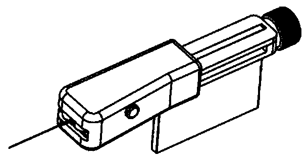 Needle extractor for acupuncture and moxibustion