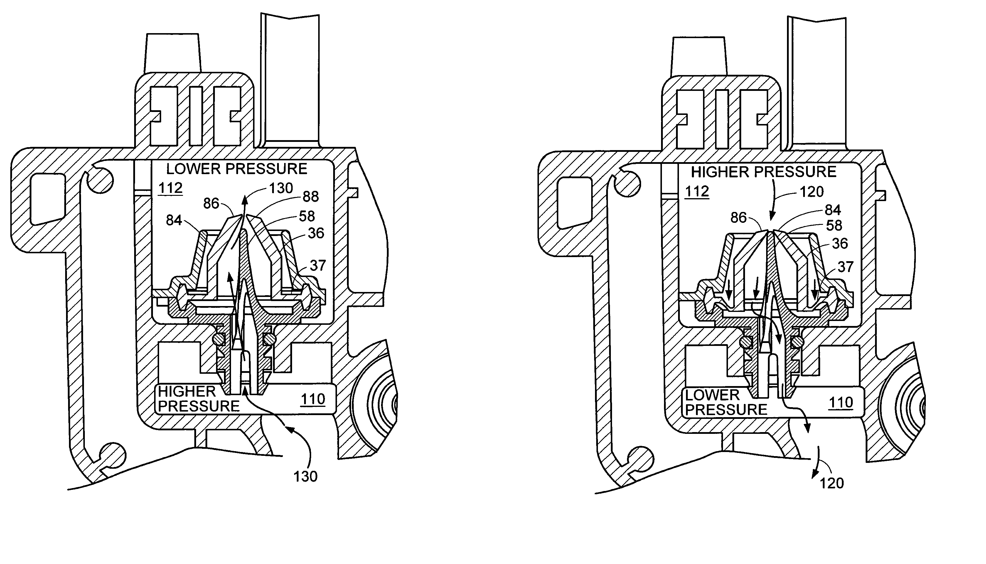 Valve for use with chest drainage system