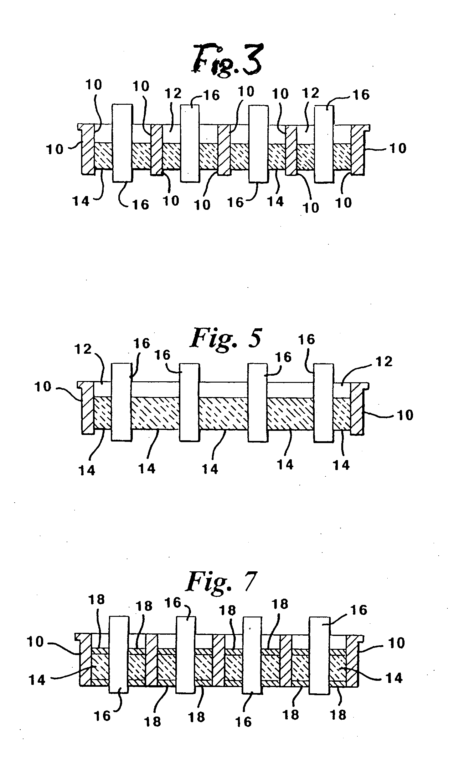 Glass-to-metal feedthrough seals having improved durability particularly under AC or DC bias