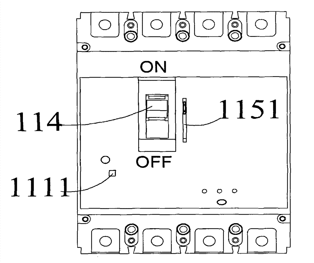 B type intelligent circuit breaker with automatic switching-in function
