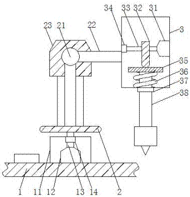 Precise guiding real-time automatic deviation rectifying intelligent welding robot work station