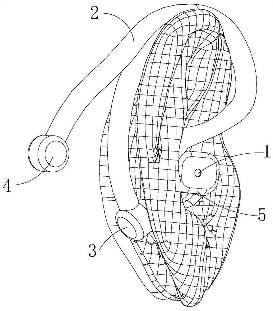 Osteoconduction hearing aid