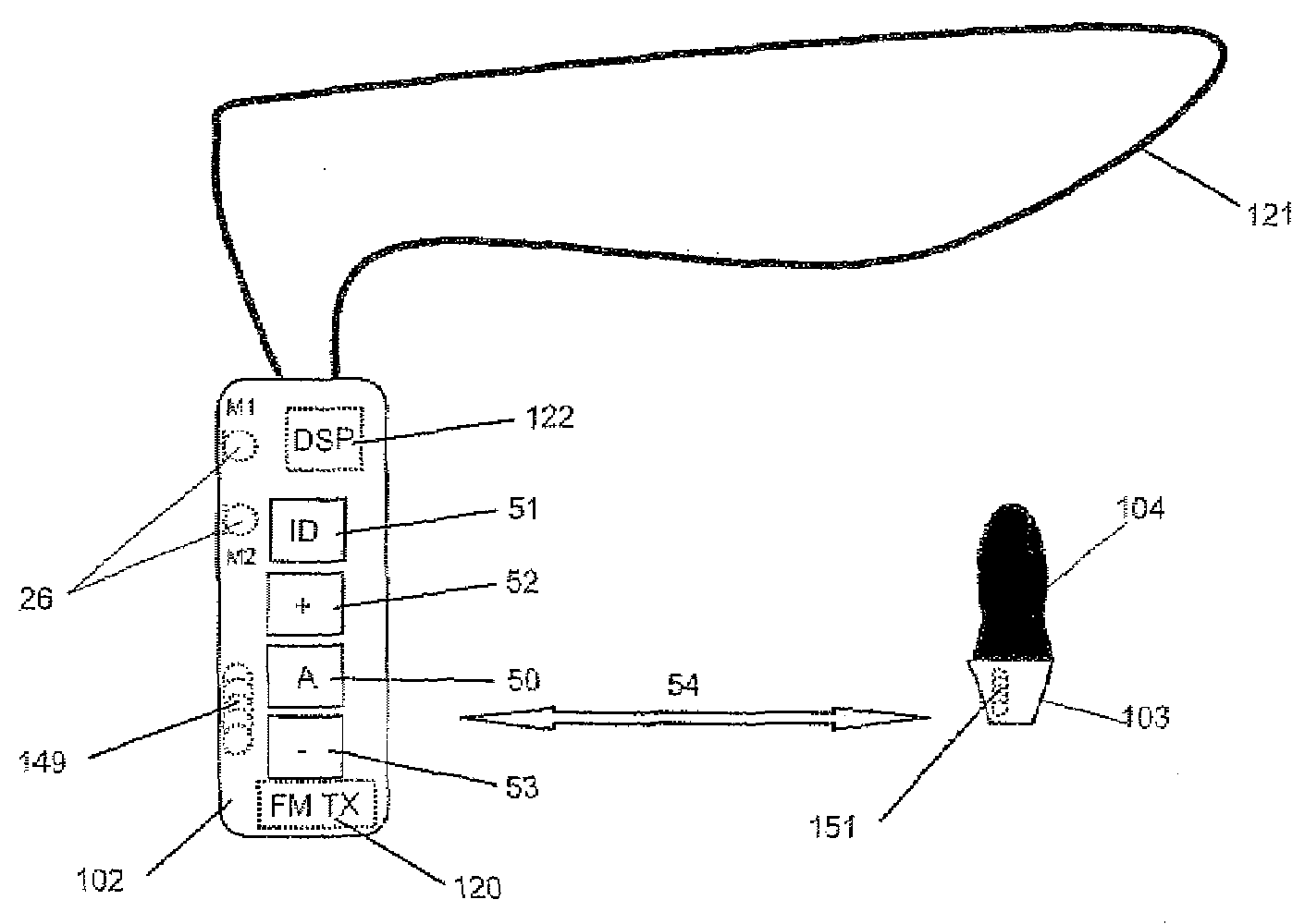 Method for adjusting a system for providing hearing assistance to a user