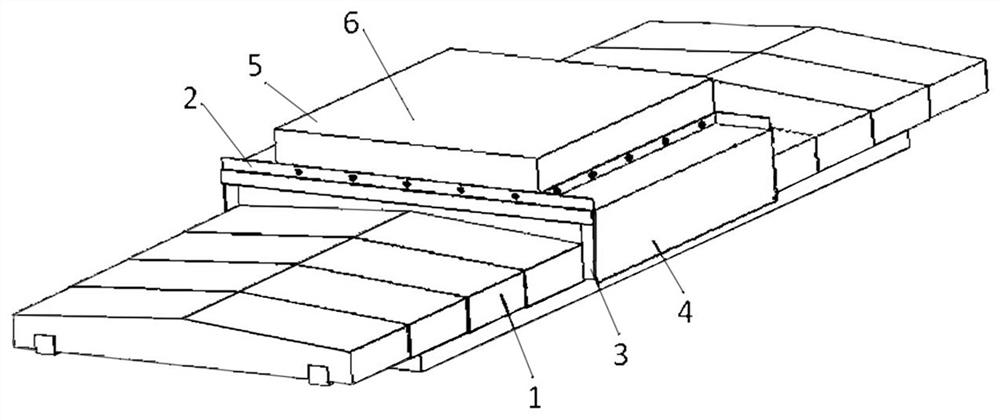 Ocean windproof bridge support