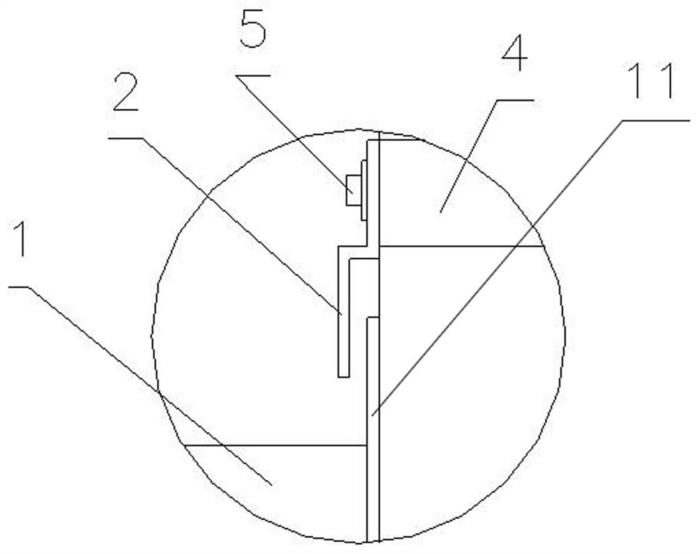 Ocean windproof bridge support