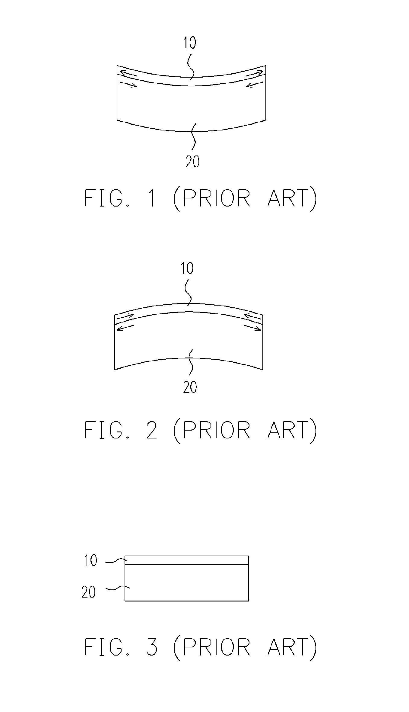 Structure and method of thermal stress compensation