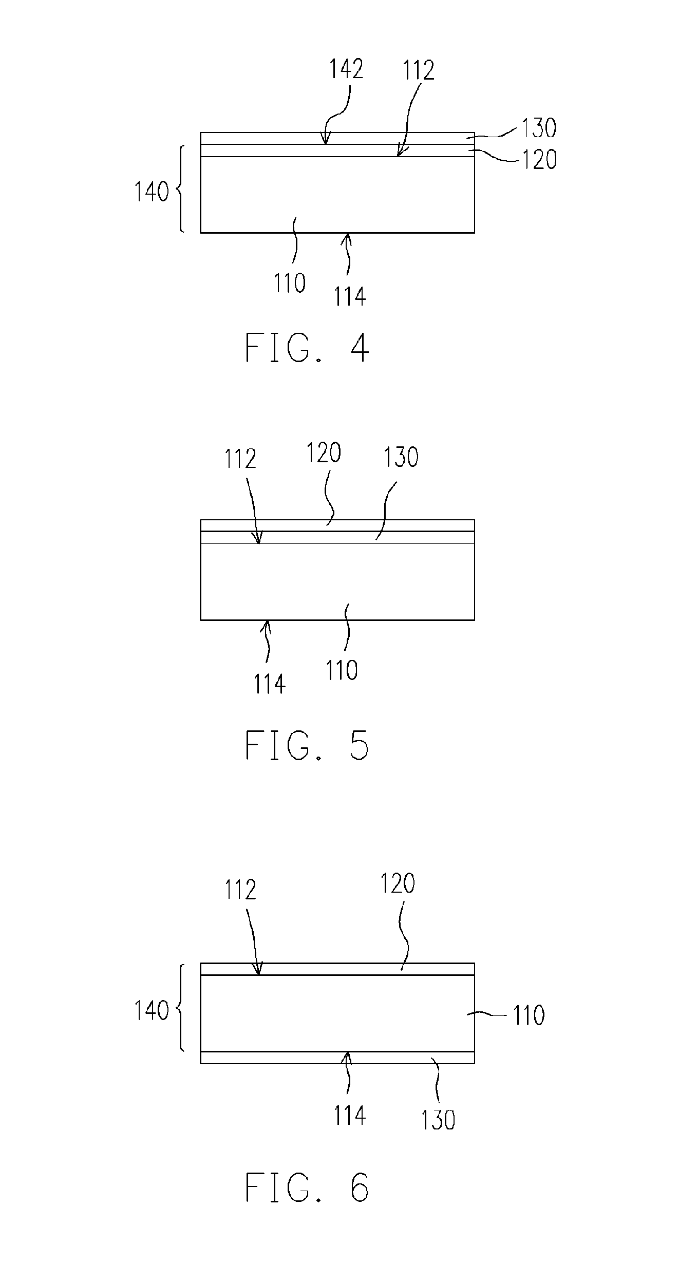 Structure and method of thermal stress compensation