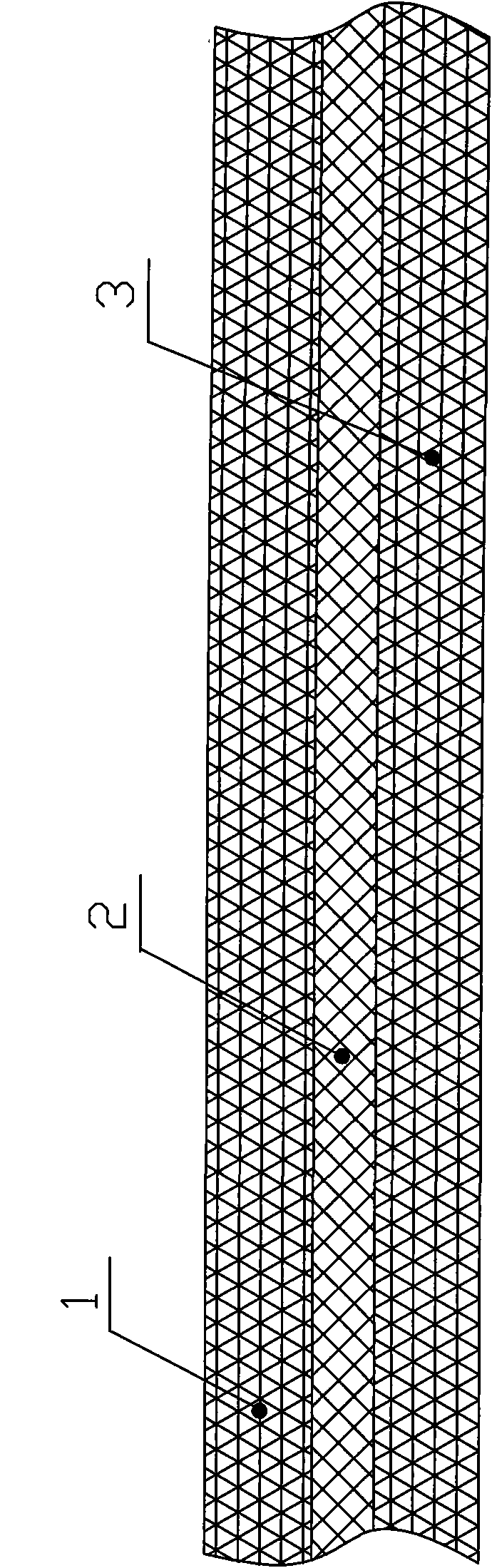 High-barrier composite film and production method thereof
