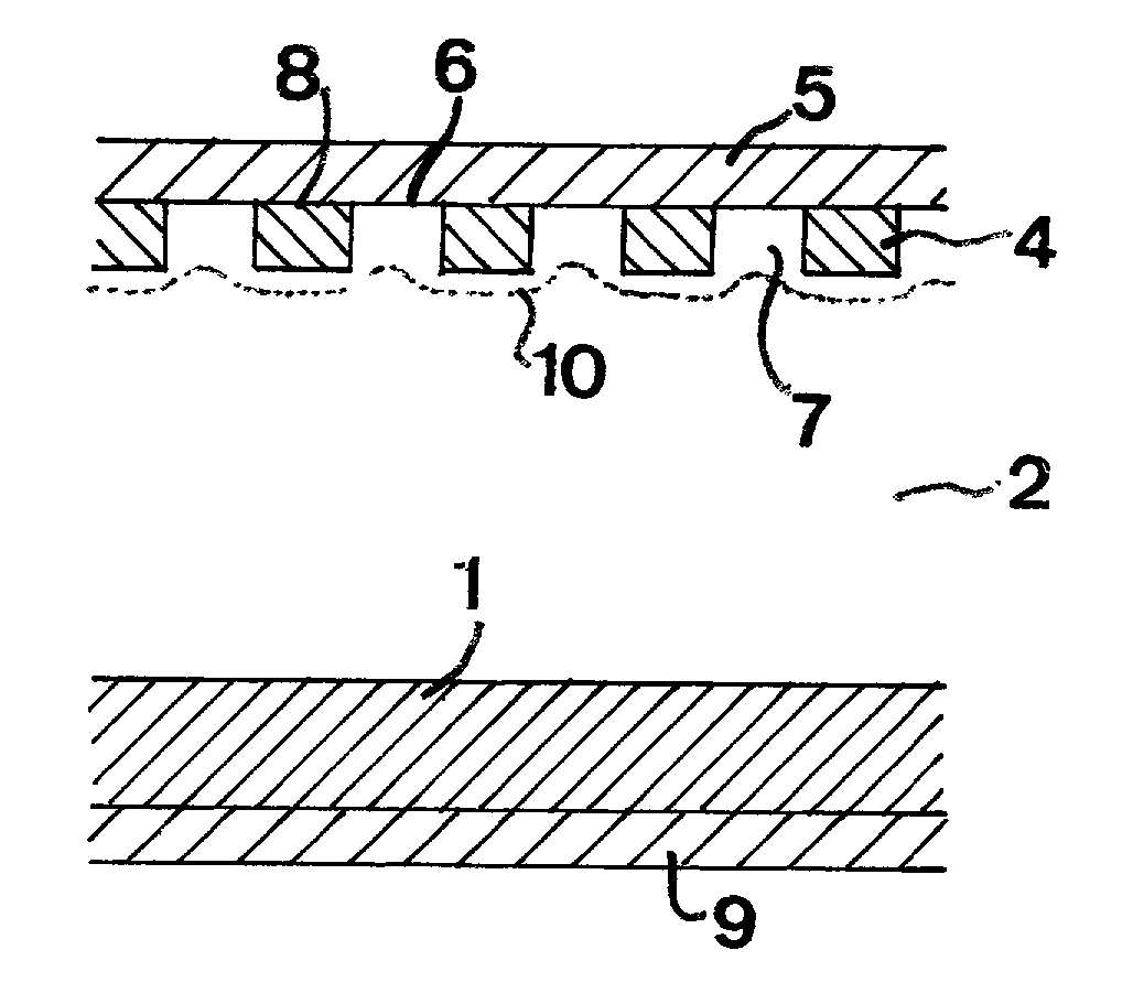 Method concerning a junction barrier schottky diode, such a diode and use thereof