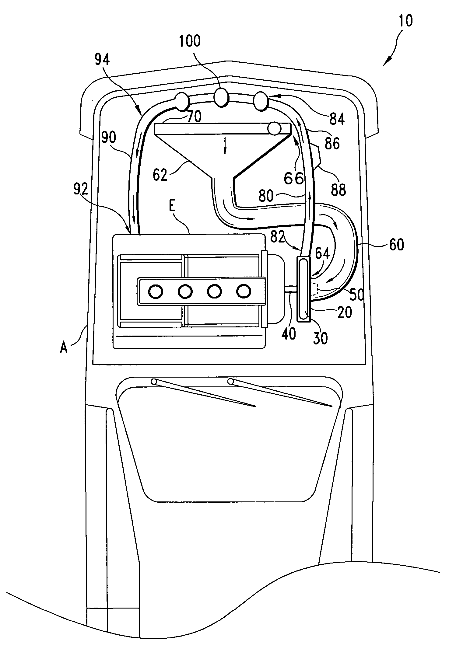 Radiator cooling fan replacement to increase engine efficiency