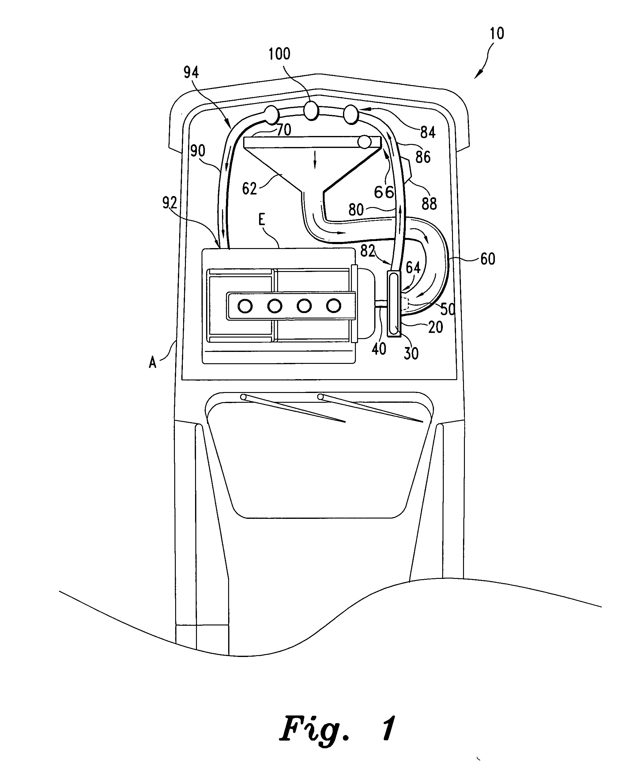 Radiator cooling fan replacement to increase engine efficiency