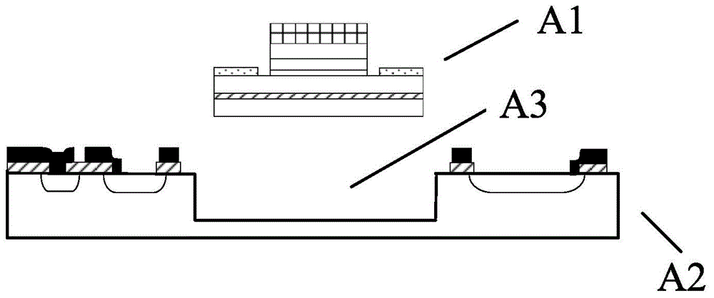 Optical detection implantable sensor and manufacturing method and control system thereof