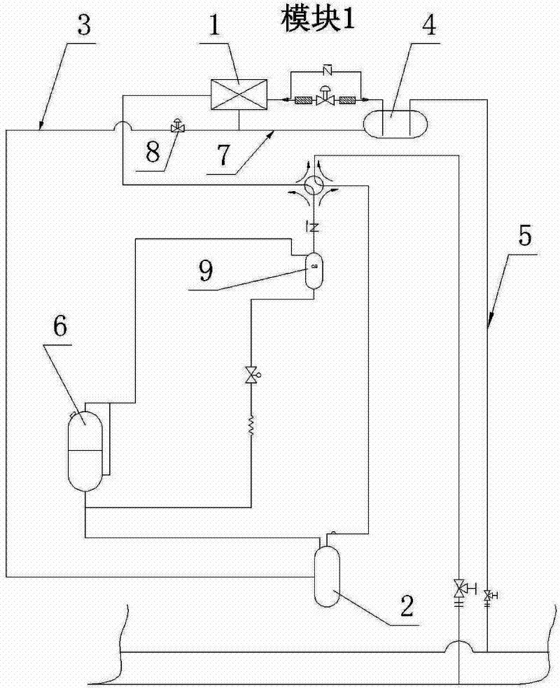 Explosion-proof control method of multi-connected air conditioning unit at runtime