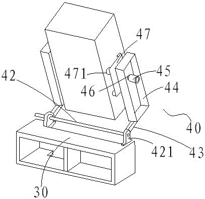 Refrigerator standing device