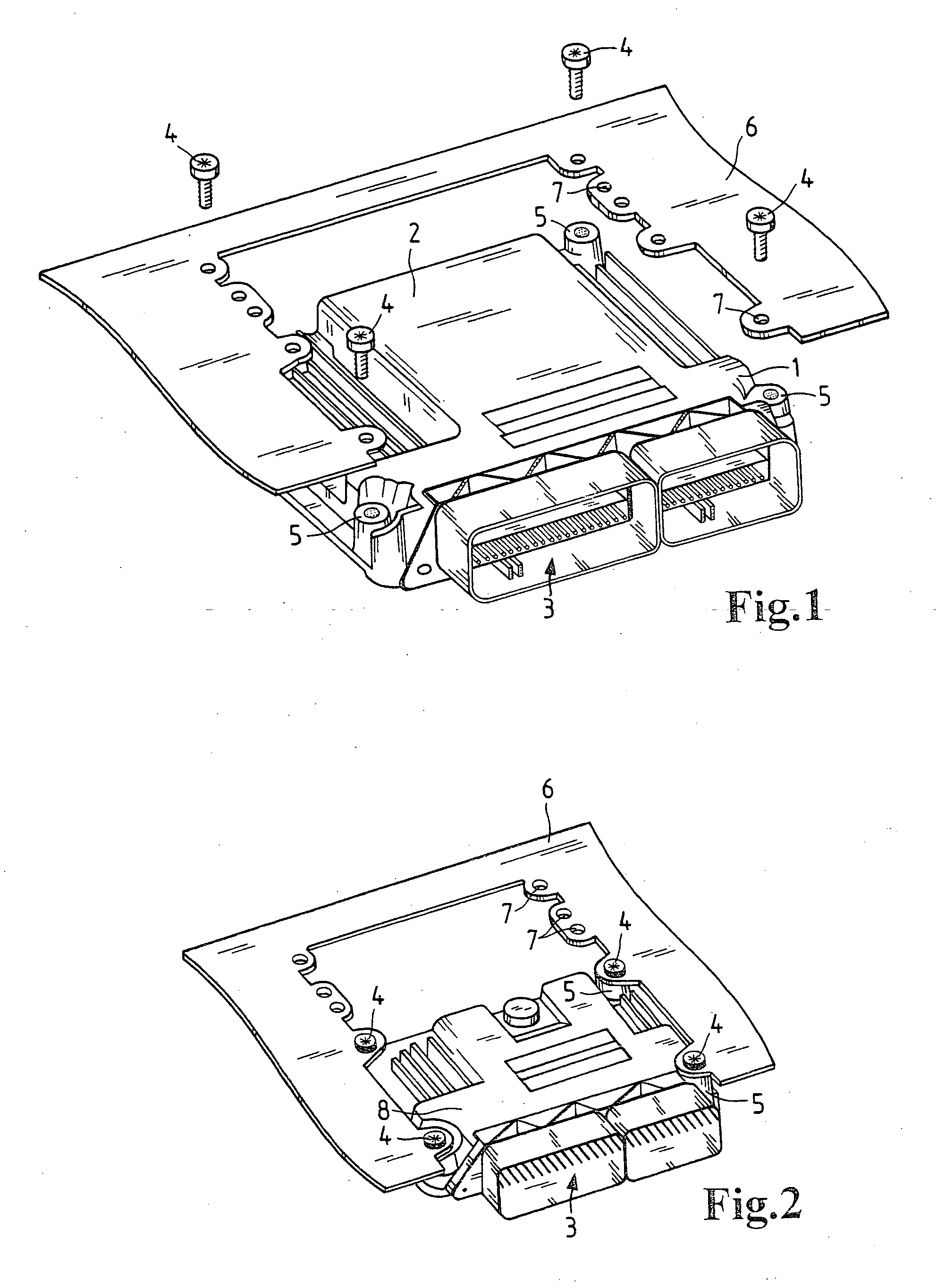 Fastening device for an electrical device