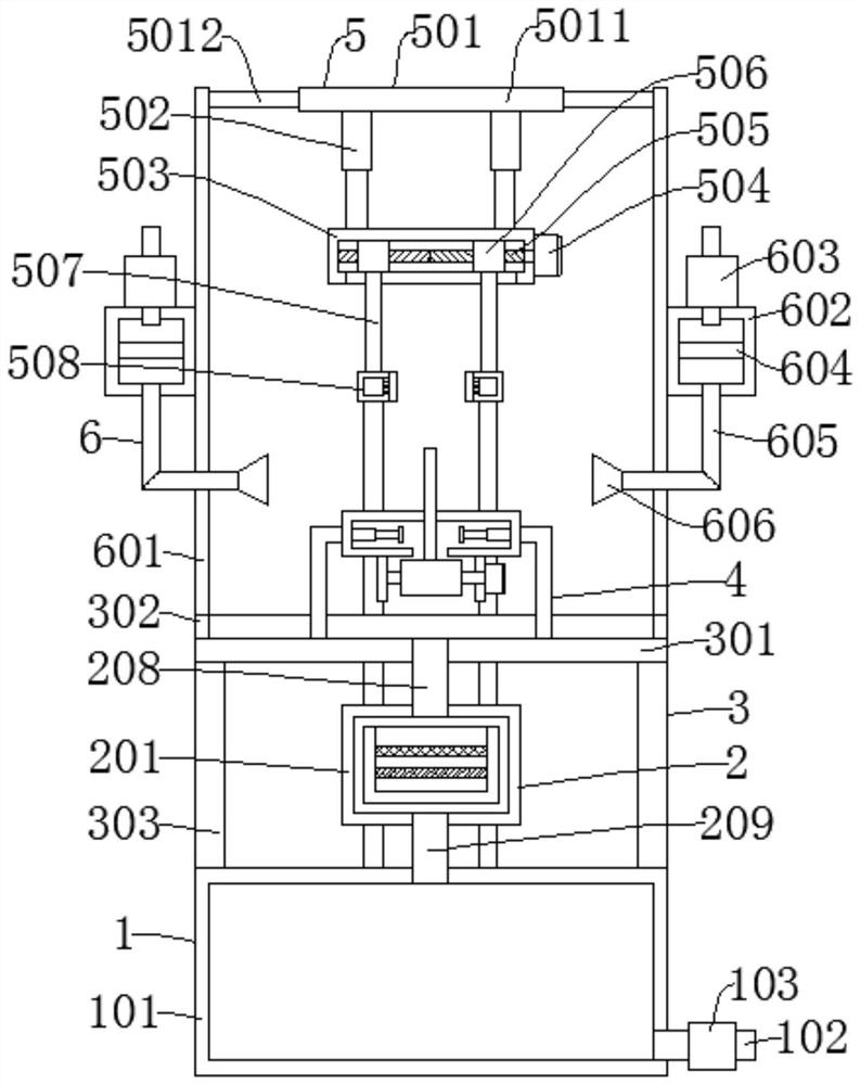 Double-sided scrubbing device for wafer processing