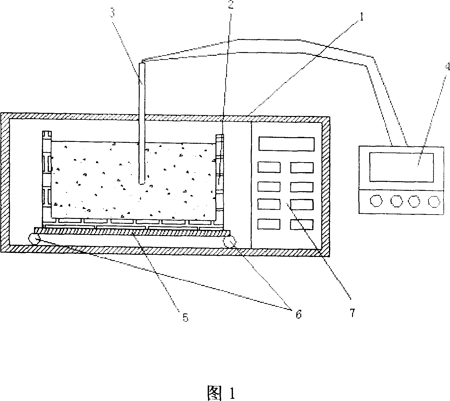 Magnetite microwave heating agglomerating method and its microwave agglomerating furnace