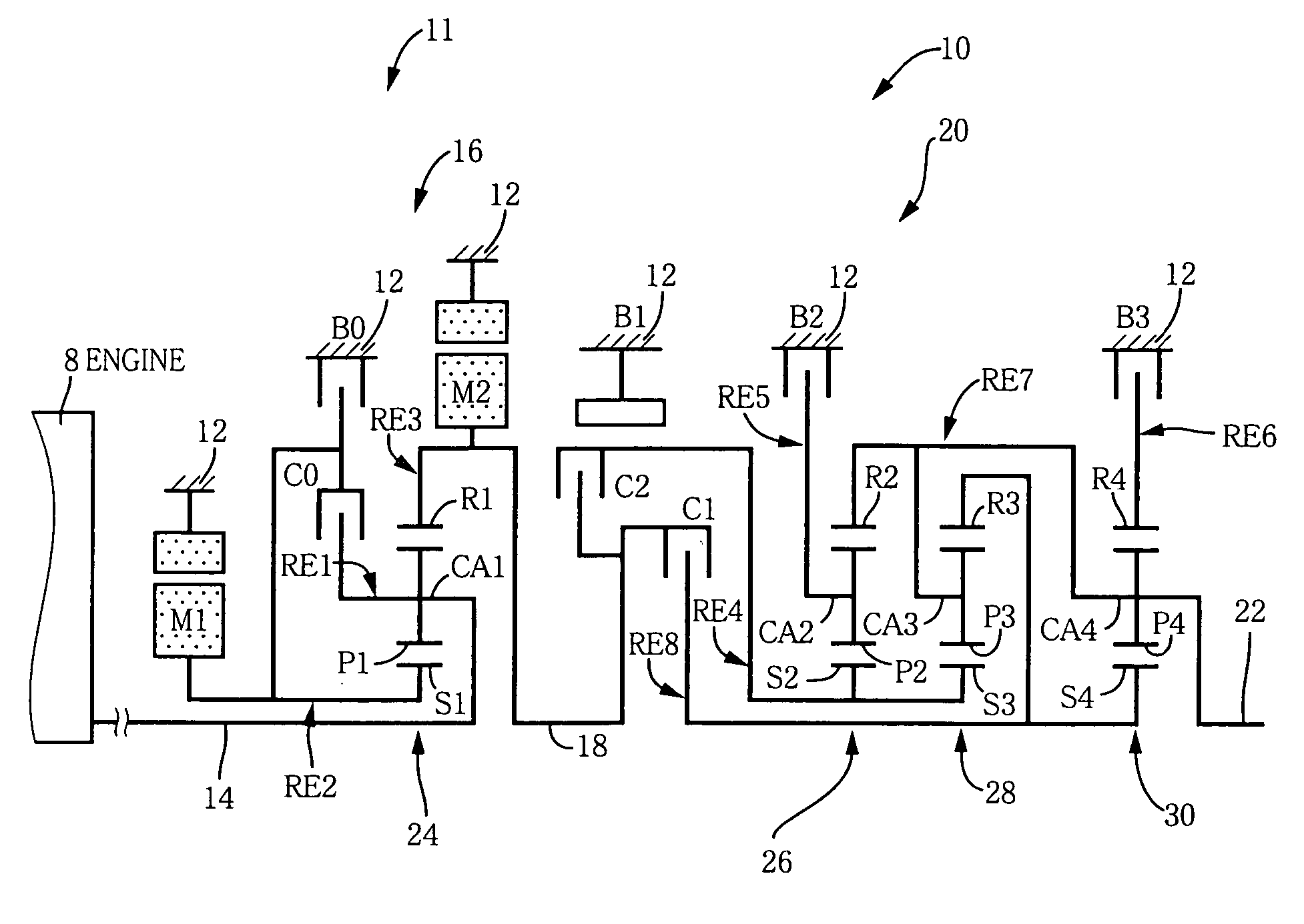 Control device for vehicular drive system