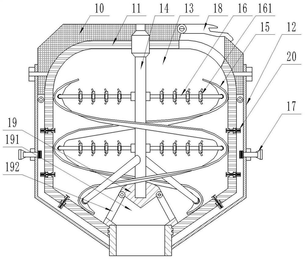 point-contact-type-mixing-mechanism-stirring-machine-with-point