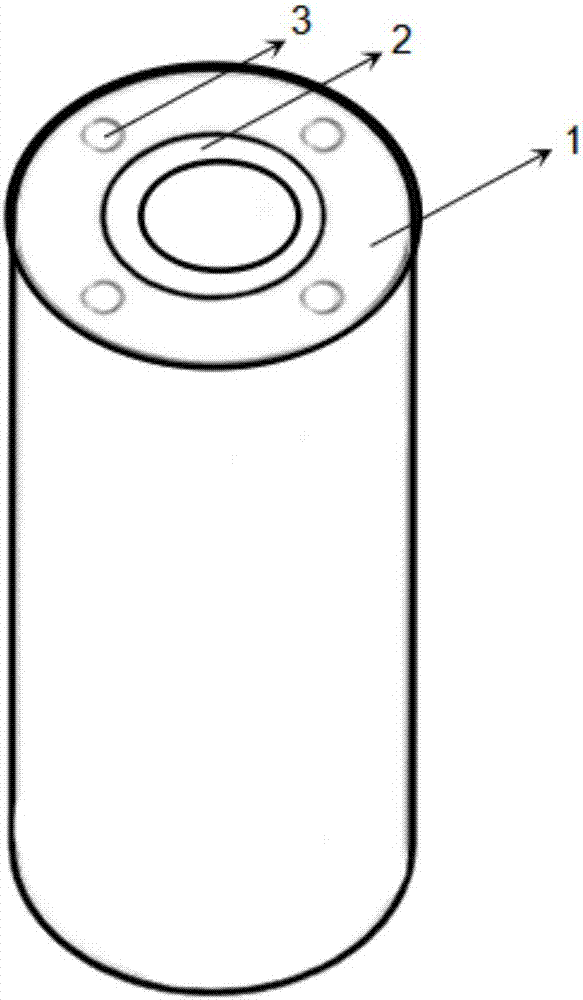 Porous beta-tricalcium phosphate medicine sustained release system and preparation method thereof