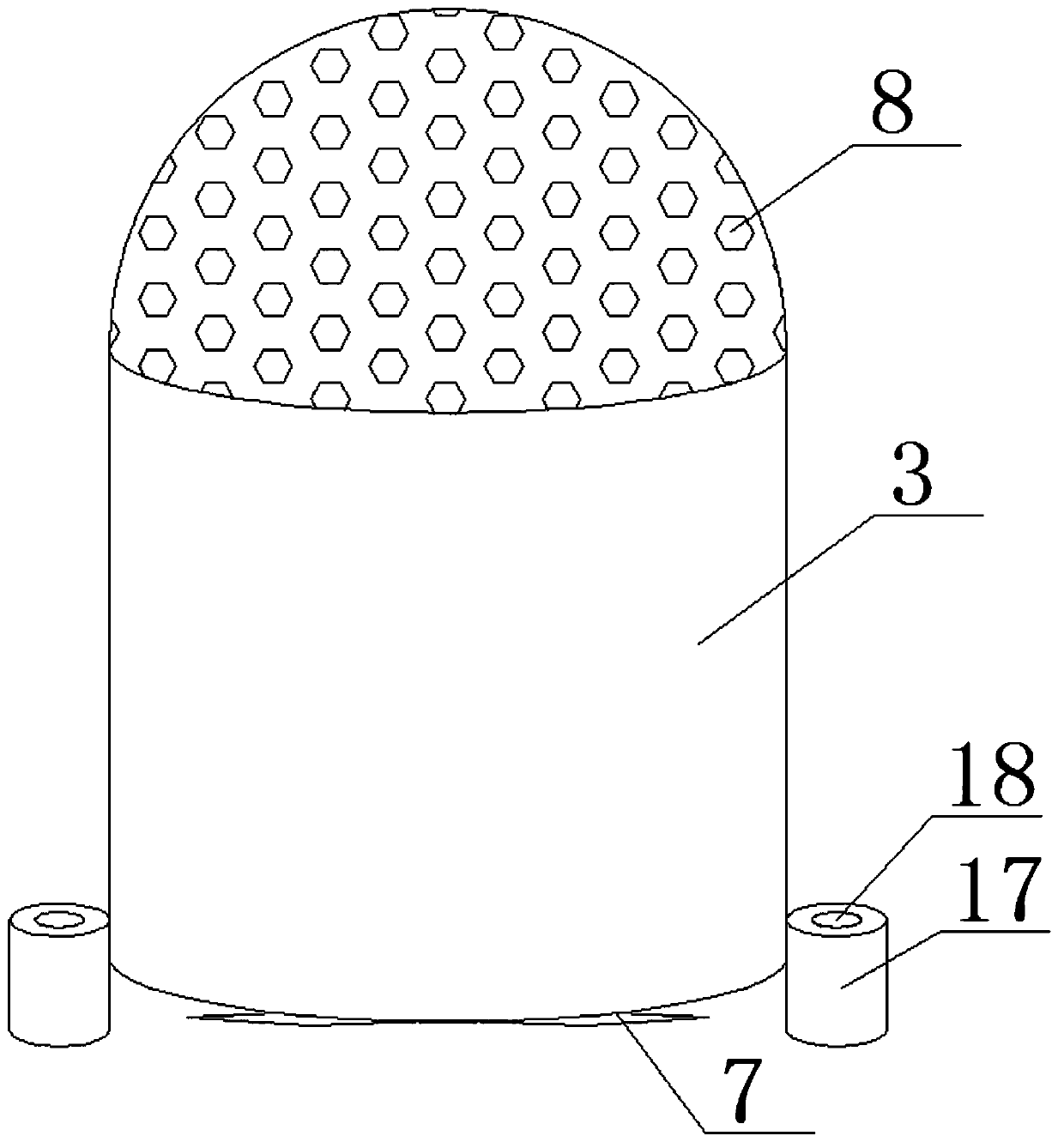 Wind farm icing monitoring and early-warning device based on electromagnetic resonance principle