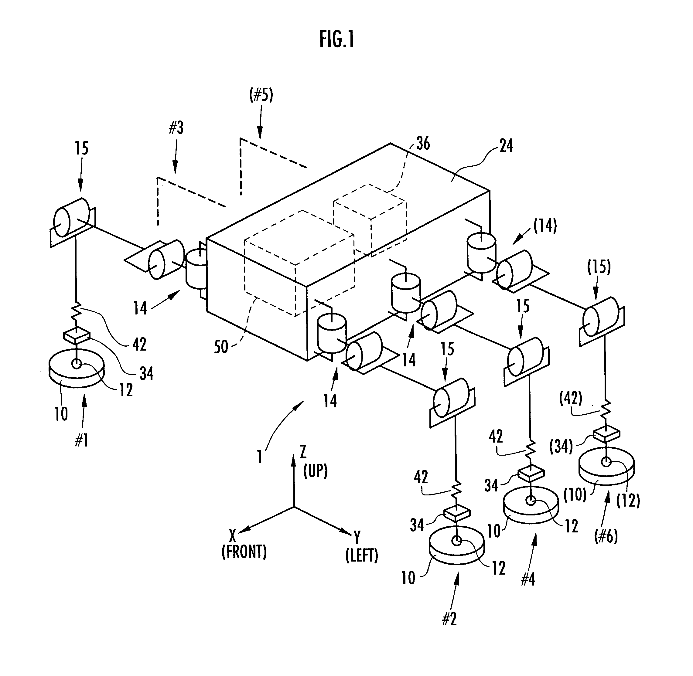 Control device for mobile body