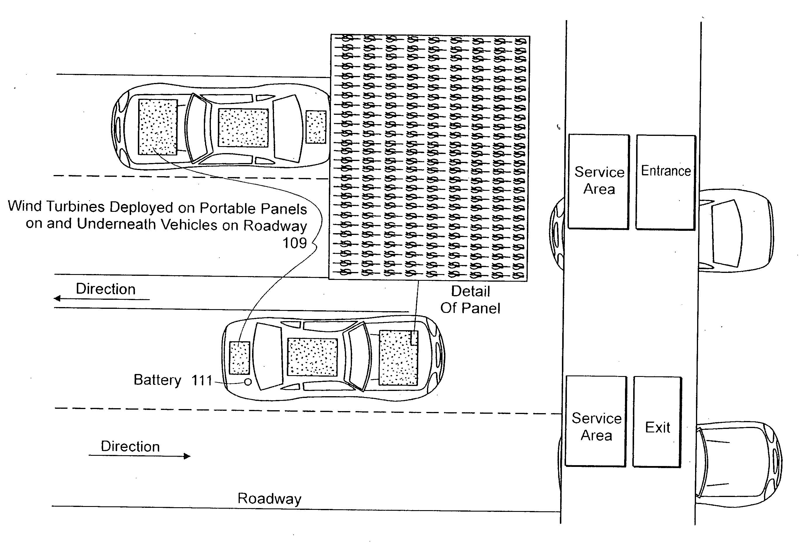 System and method for creating a networked infrastructure distribution platform of fixed and mobile solar and wind gathering devices