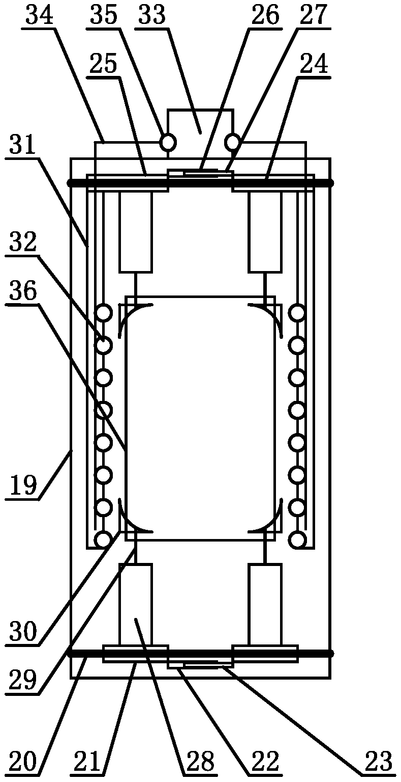 Mobile phone rotating and adjusting film spraying device