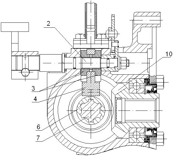 An anti-skip reverse gear