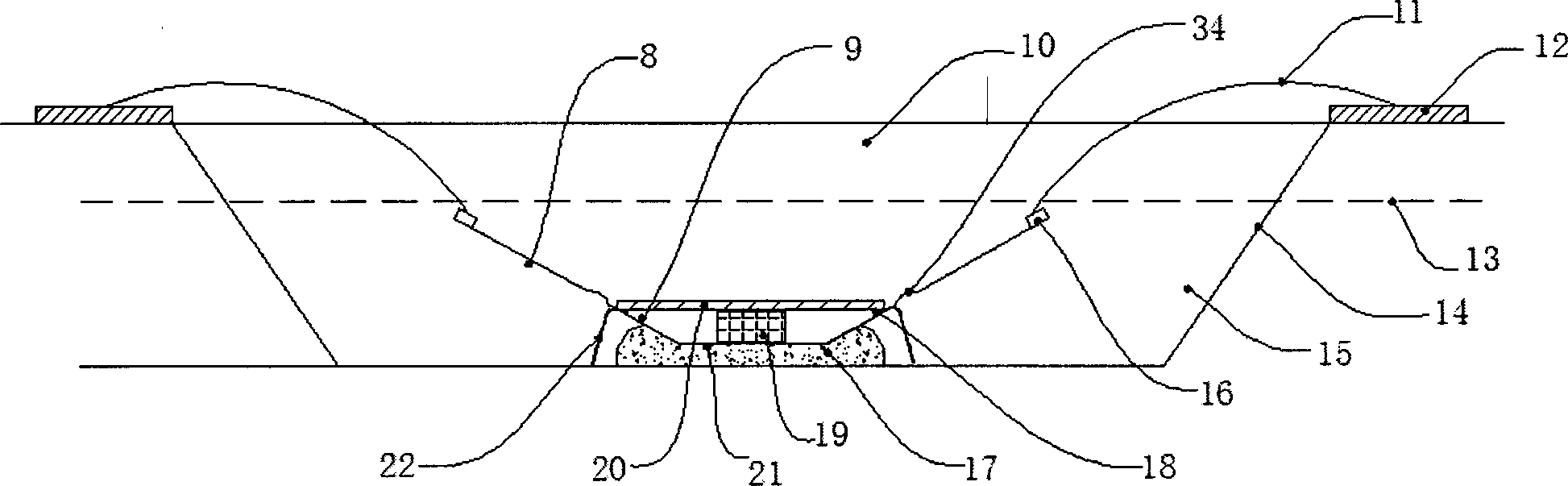 Semiconductor luminescent device for improving luminous efficiency and manufacturing method thereof