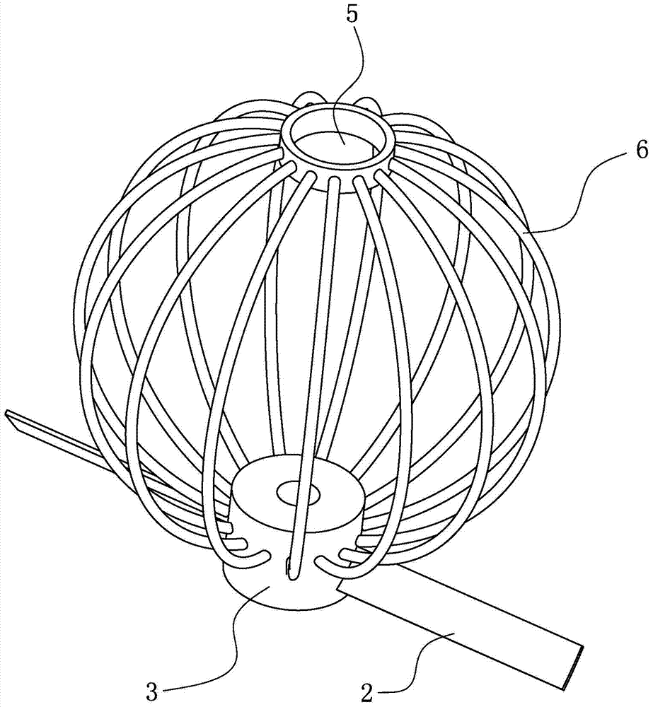 Cake material-mixing apparatus