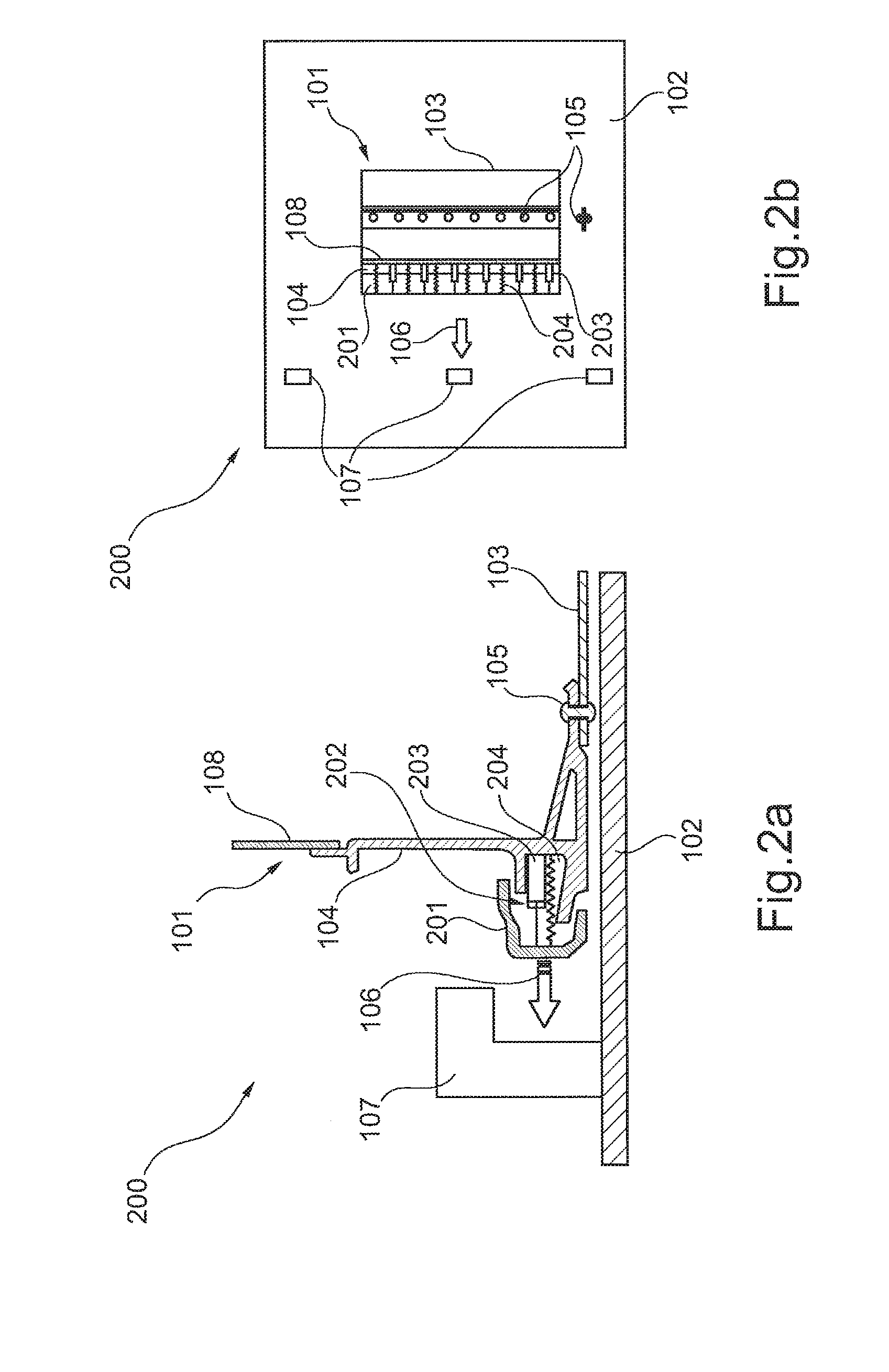 Device for reducing loads on latches and loads on cargo containers