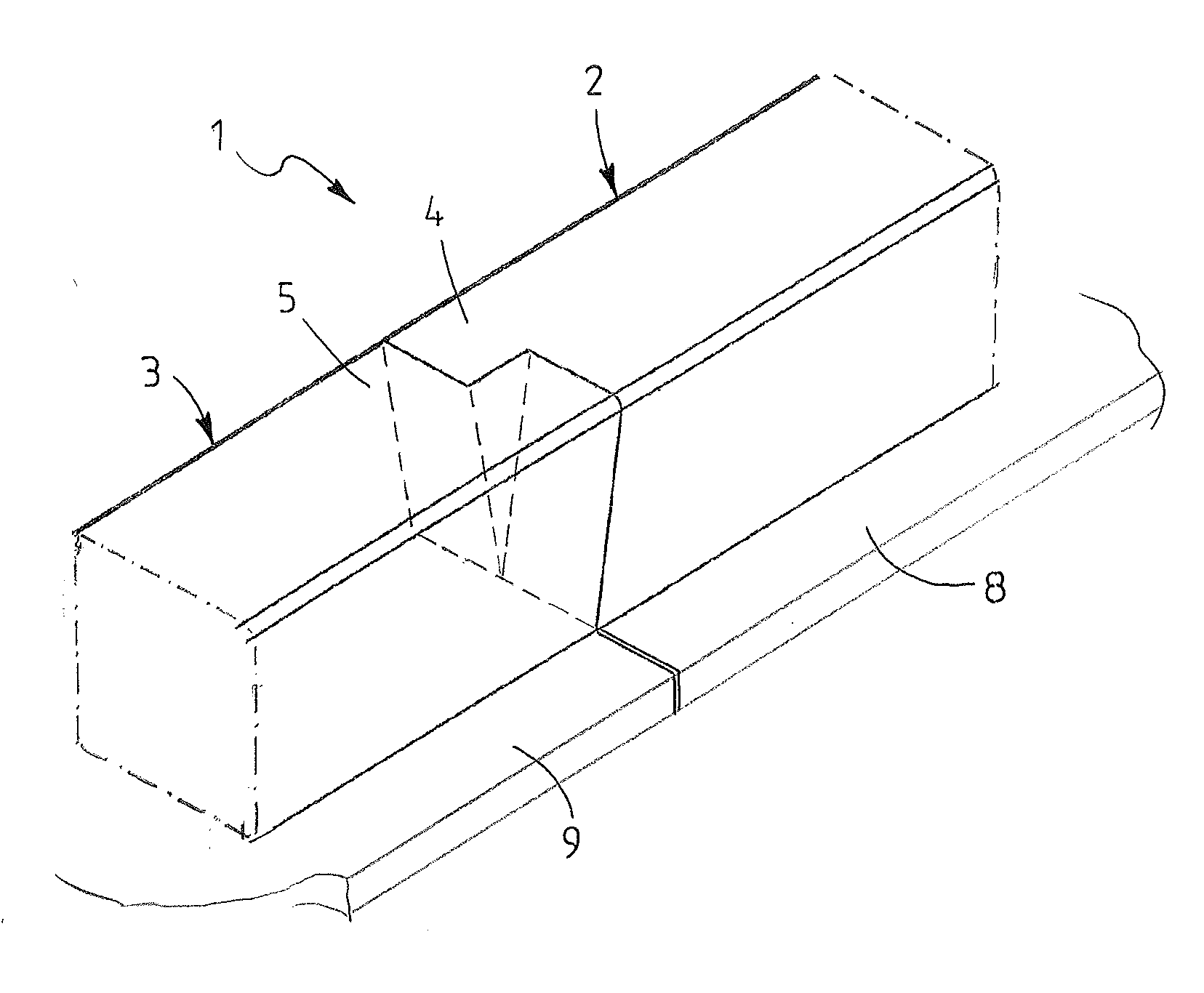 Method to form a rail joint, and a rail joint