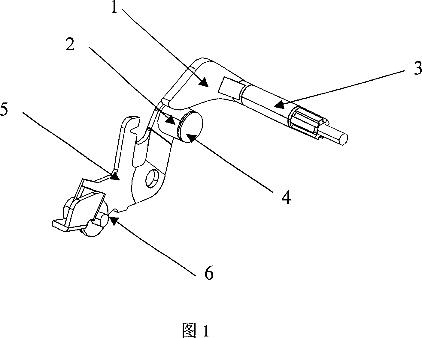 Unlocking striking mechanism for vehicle door outward opening handle