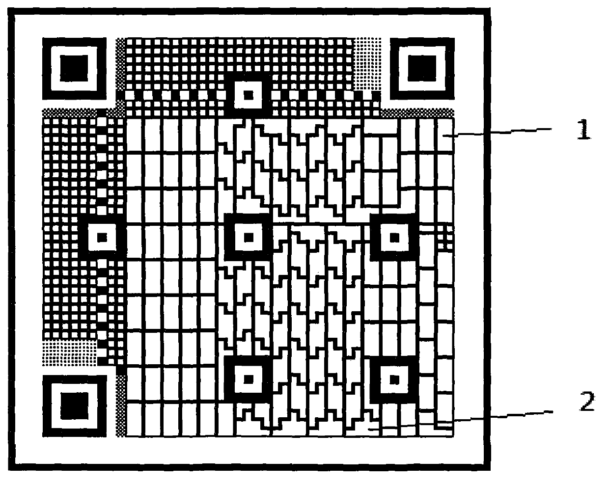 CCQR (Colorful Coded Quick Response) code encoding method and decoding method