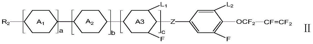 Liquid crystal composition containing fluoroterphenyl compound and pentafluoropropenyl ester compound and application thereof