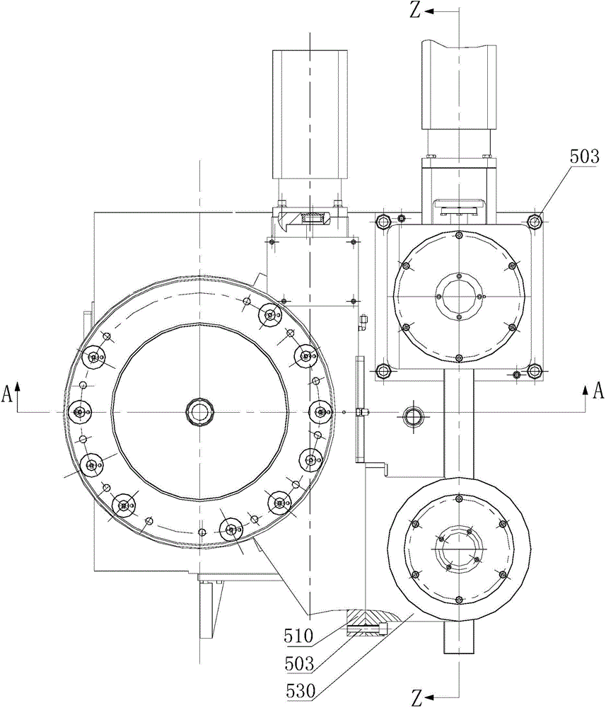 Turntable Transmission Device of CNC Spiral Bevel Gear Milling Machine