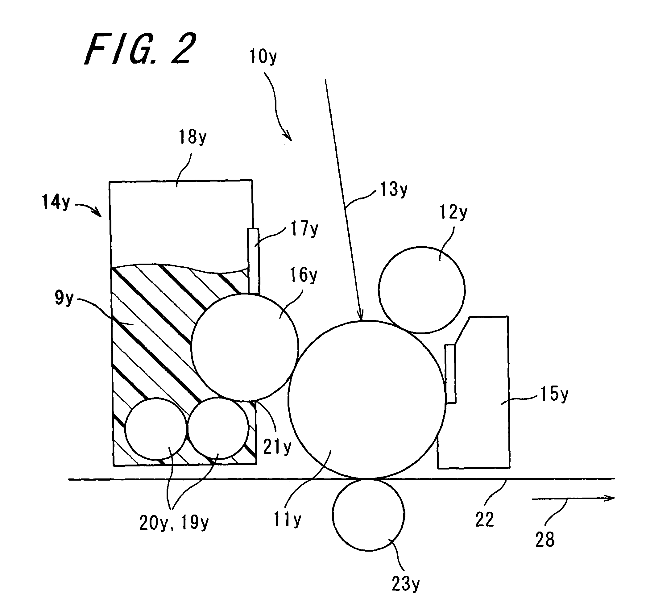 Image forming apparatus controlling a droplet size of a fixing solution