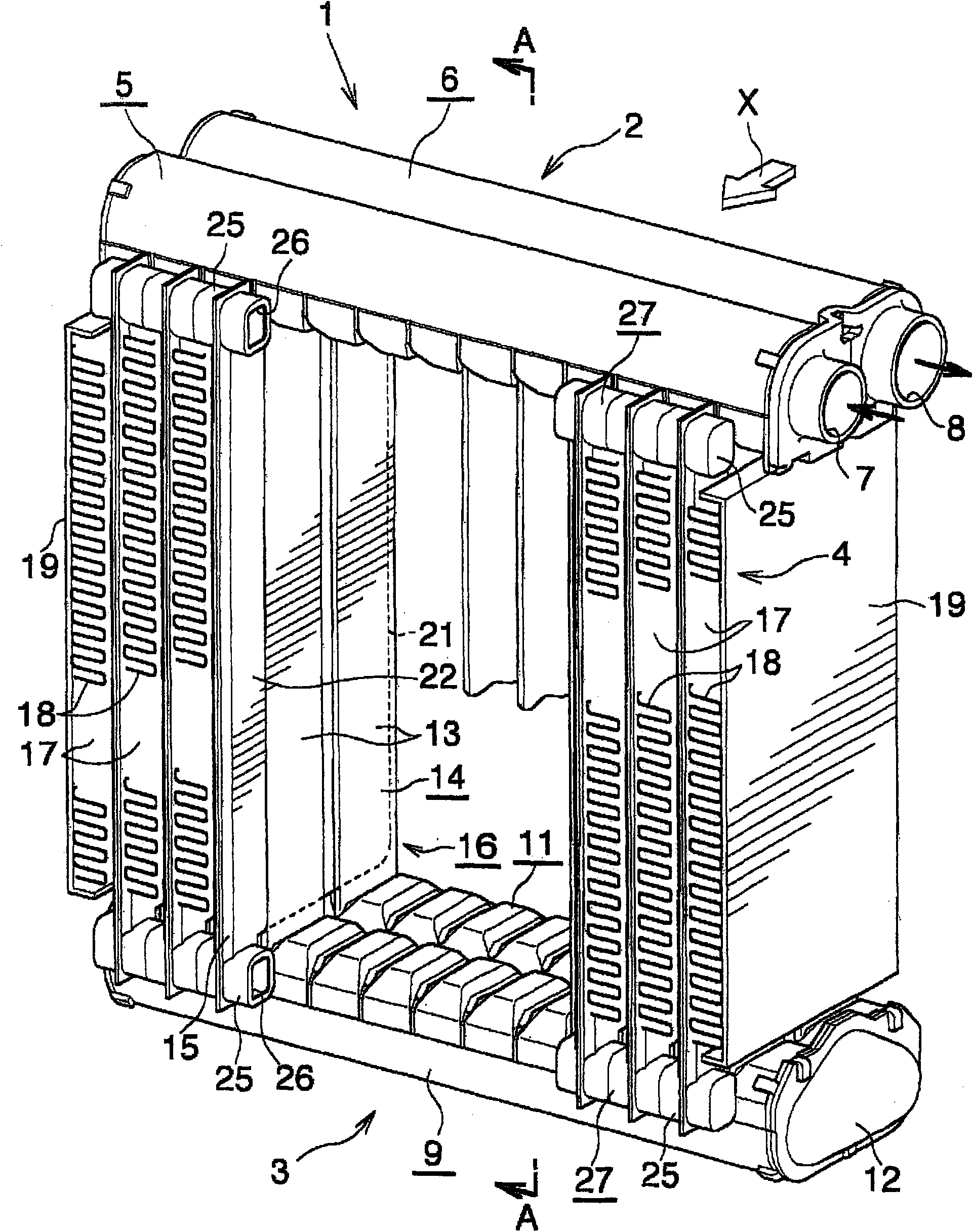 Evaporator with cool storage function