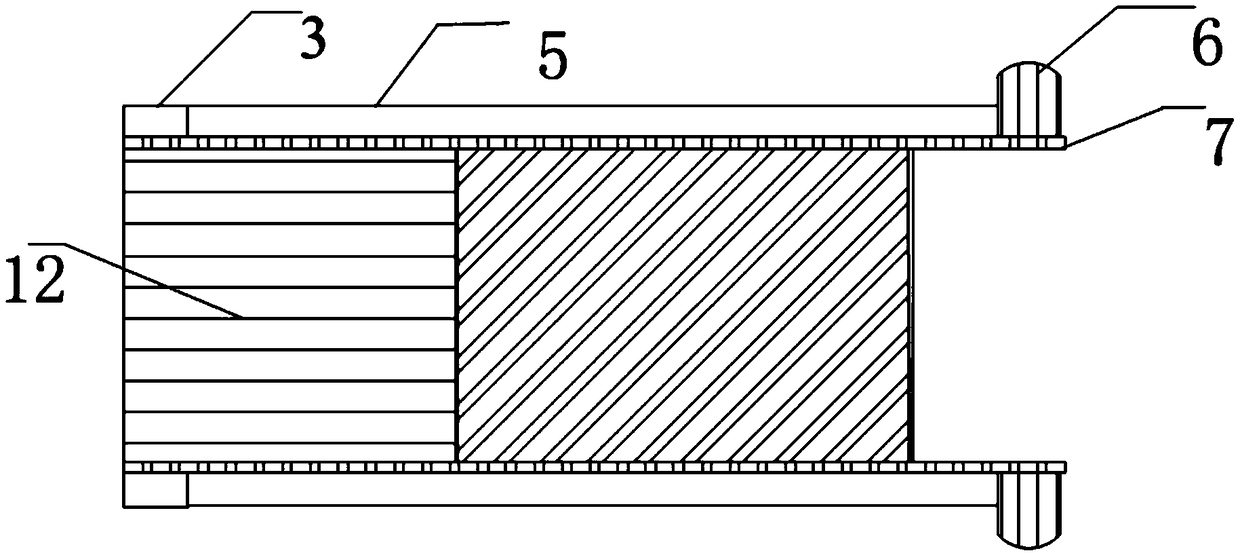 Construction device and construction method of mobile rain shed with openable roof