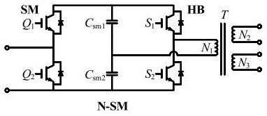 Light MMC motor driving system topology and modulation method thereof