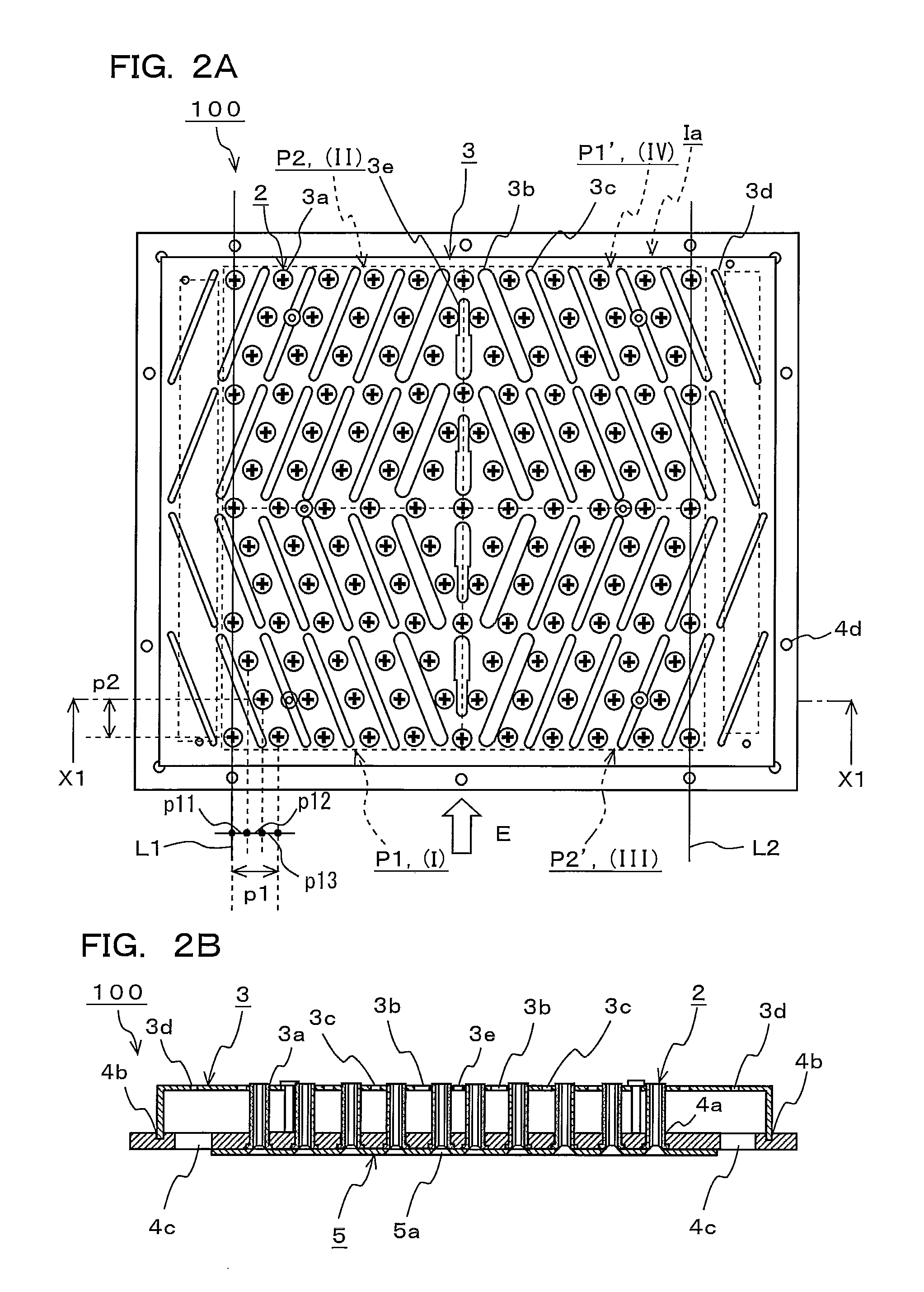 Gas-blowing-hole array structure and soldering apparatus