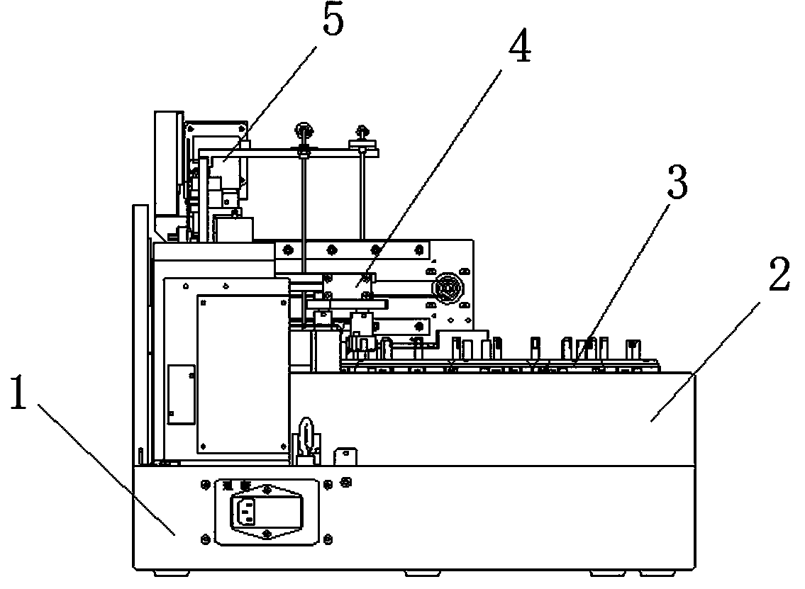 A rotary automatic sampling detector