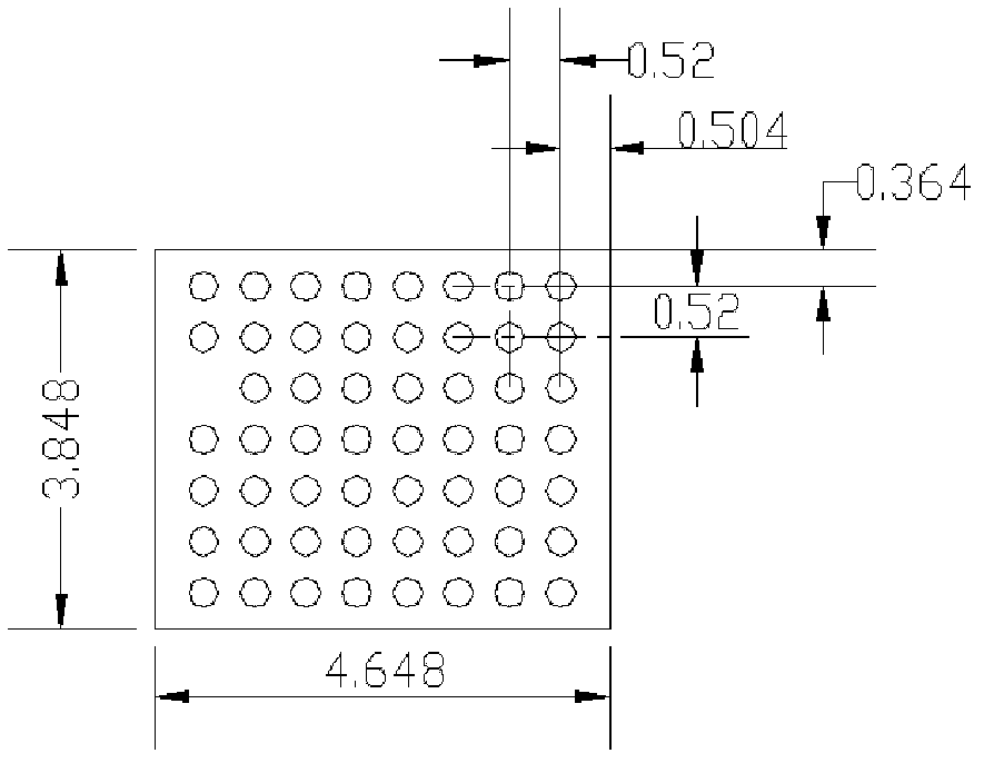 Test head for automatically detecting wafer-level packaged chips and implementing method for test head